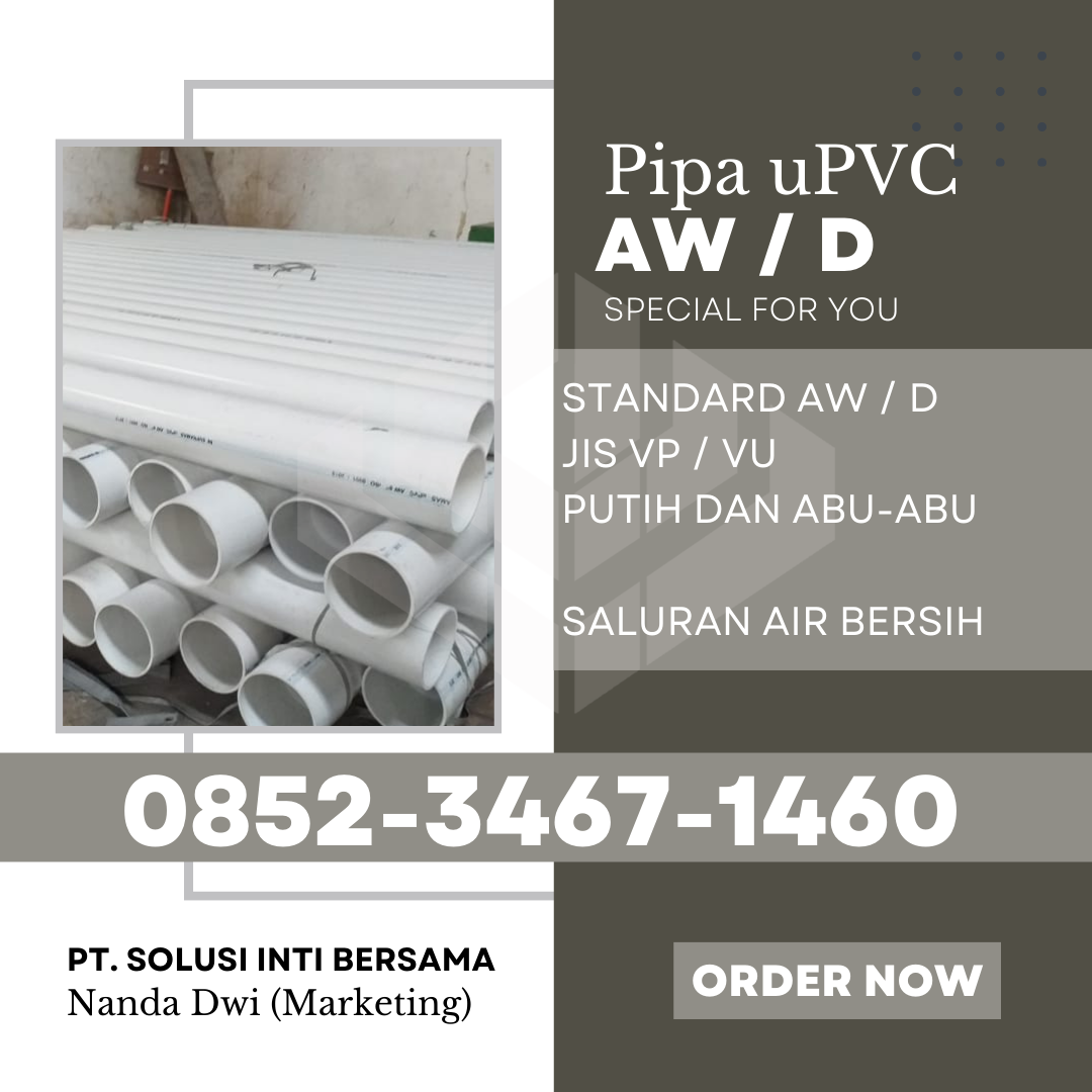 Pipa PVC Surabaya 2025 | Harga Jual Distributor