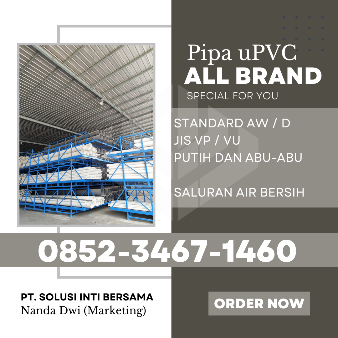 Pipa PVC Bali 2025 | Harga Jual Distributor